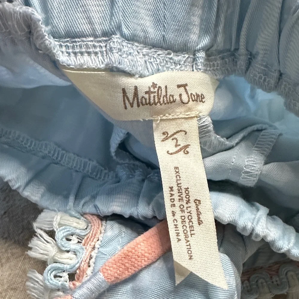 Matilda Jane Teal and Pink Floral Kids Set